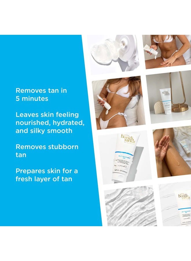 BONDI SANDS Self Tan Eraser Gel | Moisturizing, Cleansing, Gentle Formula Effectively Removes Self-Tanner and Soothes Skin | 200 mL, 6.76 oz. - Image 5