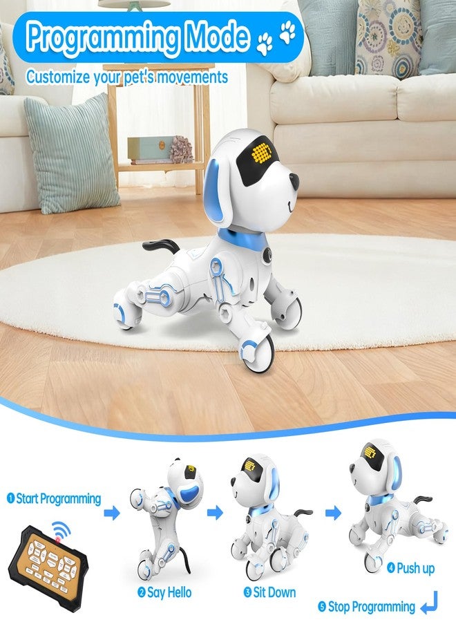 Dwi Dowellin Robot Dog for Kids 8-12,Remote Control Smart Robotic Dogs Pet Puppy Robotic Toy,Interactive Touch Walking Talking Toys for Boys Girls Christmas Birthday Gifts - Image 2