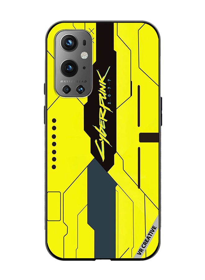 VR CREATIVE Protective Case Cover For OnePlus 9 Pro Cyberpunk Design Multicolour - Image 1