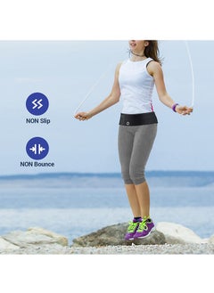 Muyixin Waistband Running Belt for Phone Holder Pocket fits Phones UP to 7.5inch Women Men Wallking Fitness Jogging Workout Gym Sports Travel Exercise Running Waist Pack  - Image 3