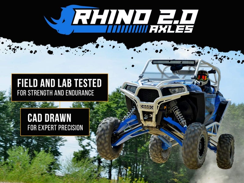 SuperATV Heavy Duty Rhino 2.0 Rear Axle for 2018+ Polaris RZR XP Turbo S / 2019+ XP 4 Turbo S - Image 4