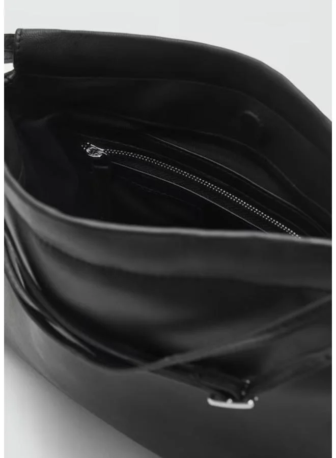 مانجو Casual Sack-Style Leather Bag