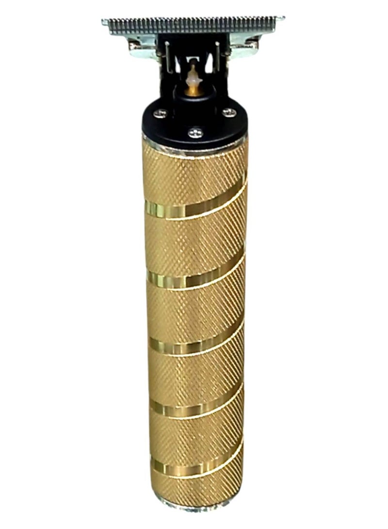 Davena Hair Clipper With Adjustable Professional Razor Blades 6 Pieces Of Gold - Image 4