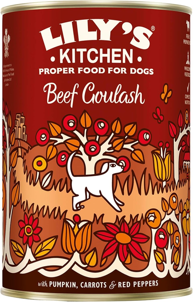 Lily's Kitchen Dog Beef Goulash Wet Food - 400G