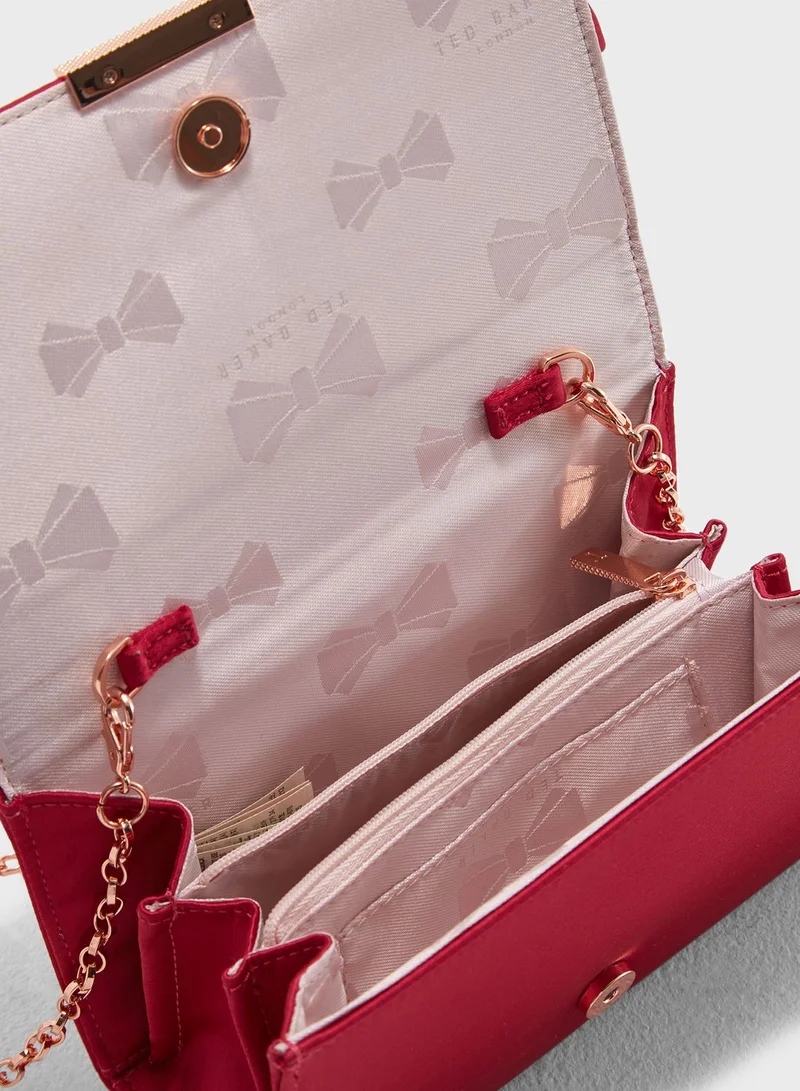 Ted Baker Fefee Knot Bow Clutch