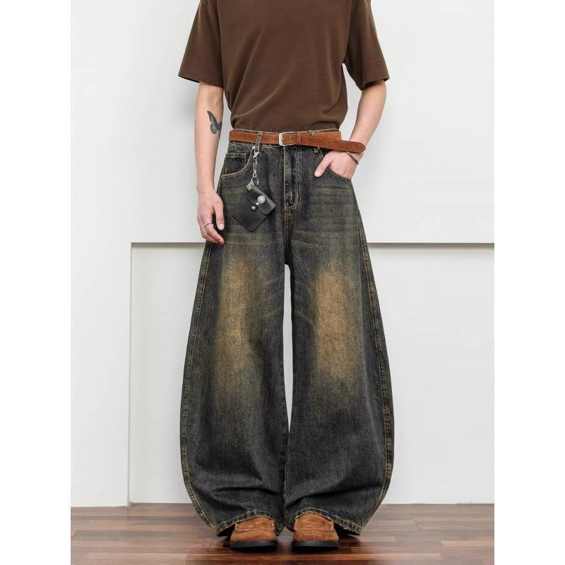 Unisex Casual Daily Denim Jeans - Image 2
