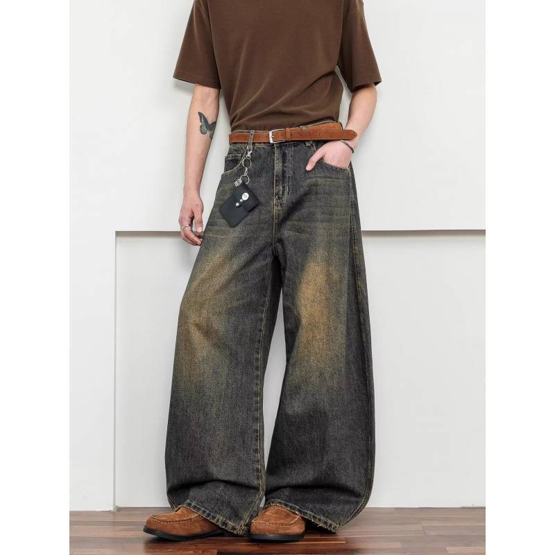Unisex Casual Daily Denim Jeans - Image 4