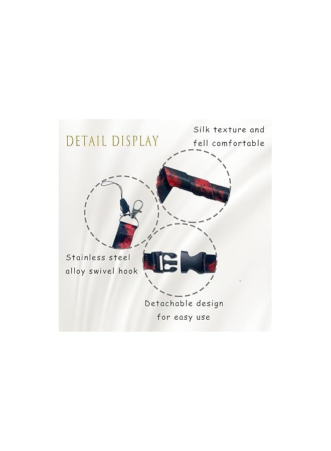 Green Tiger Starry Sky Neck Lanyards Colorful Detachable Galaxy Lanyard Badge Neck Straps - Image 3