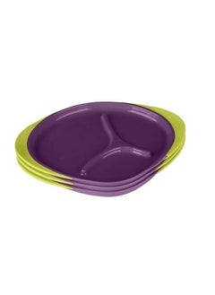 b.box B.Box - Passion Splash Plate 3 Pieces Purple - 307  - Image 2