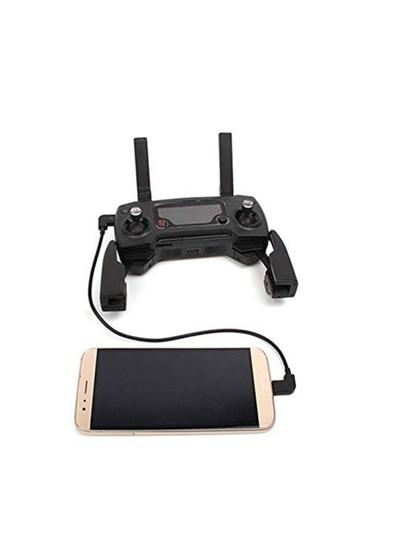 Micro USB Data Cable Line Remote Control USB Adapter Compatible with DJI Spark Mavic Pro - Image 3
