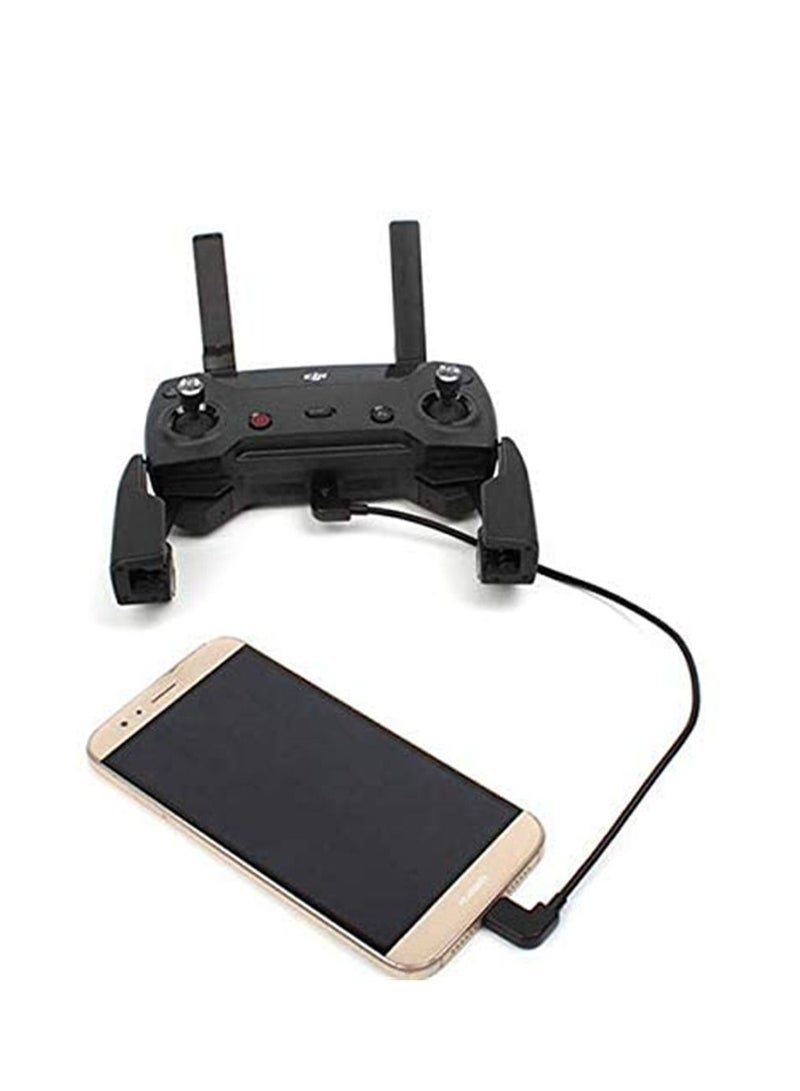 Micro USB Data Cable Line Remote Control USB Adapter Compatible with DJI Spark Mavic Pro - Image 2