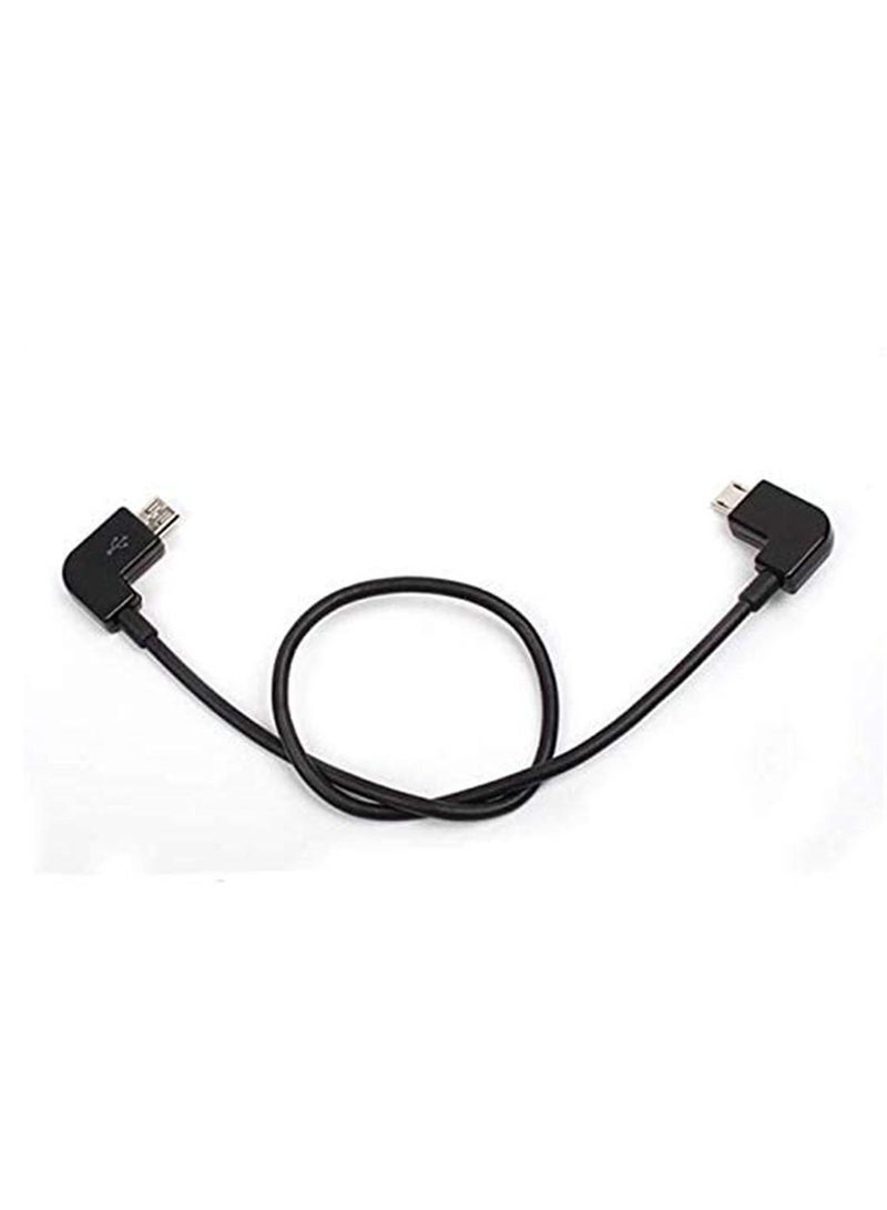 Micro USB Data Cable Line Remote Control USB Adapter Compatible with DJI Spark Mavic Pro - Image 4