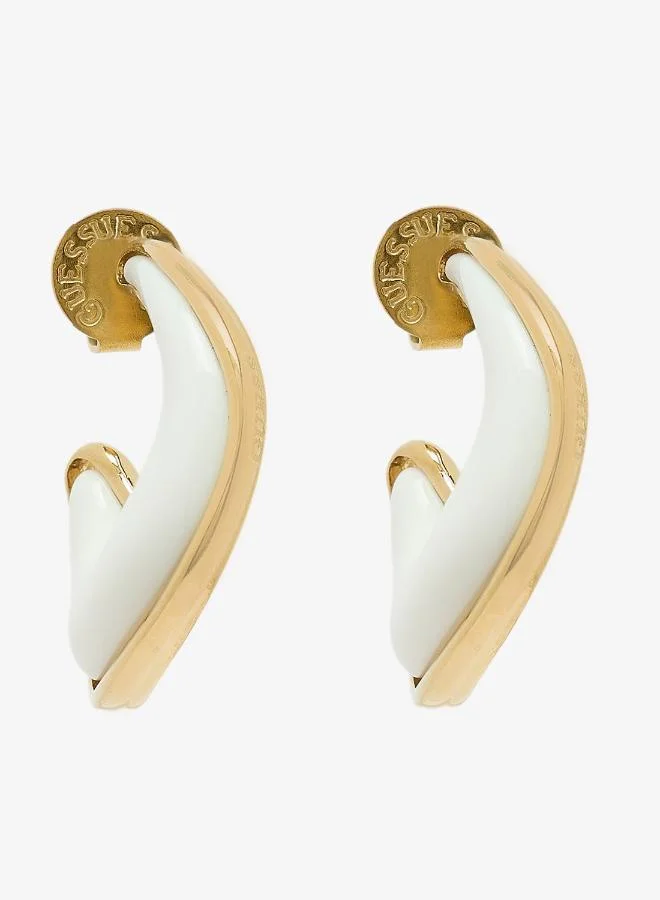 Logo 22Mm Polished Resin Fluid Hoops