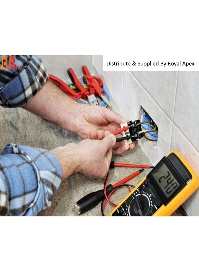 كابلات نحاسية مرنة أحادية النواة متعددة الخيوط من RR | موصل إلكتروليتي ثلاثي التصنيف يتحمل حتى 105 درجة مئوية مقاوم للحريق سلك لوحة كهربائية | متوافق مع BS6231 ISO9001 CE لفة 100 ياردة (90 متر) (2.5 مم، أصفر أخضر) - Image 4