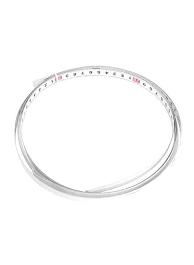 LIFKOME 2M Steel Self Adhesive Miter Scale Tape Measure Metric Woodworking Ruler - Image 1