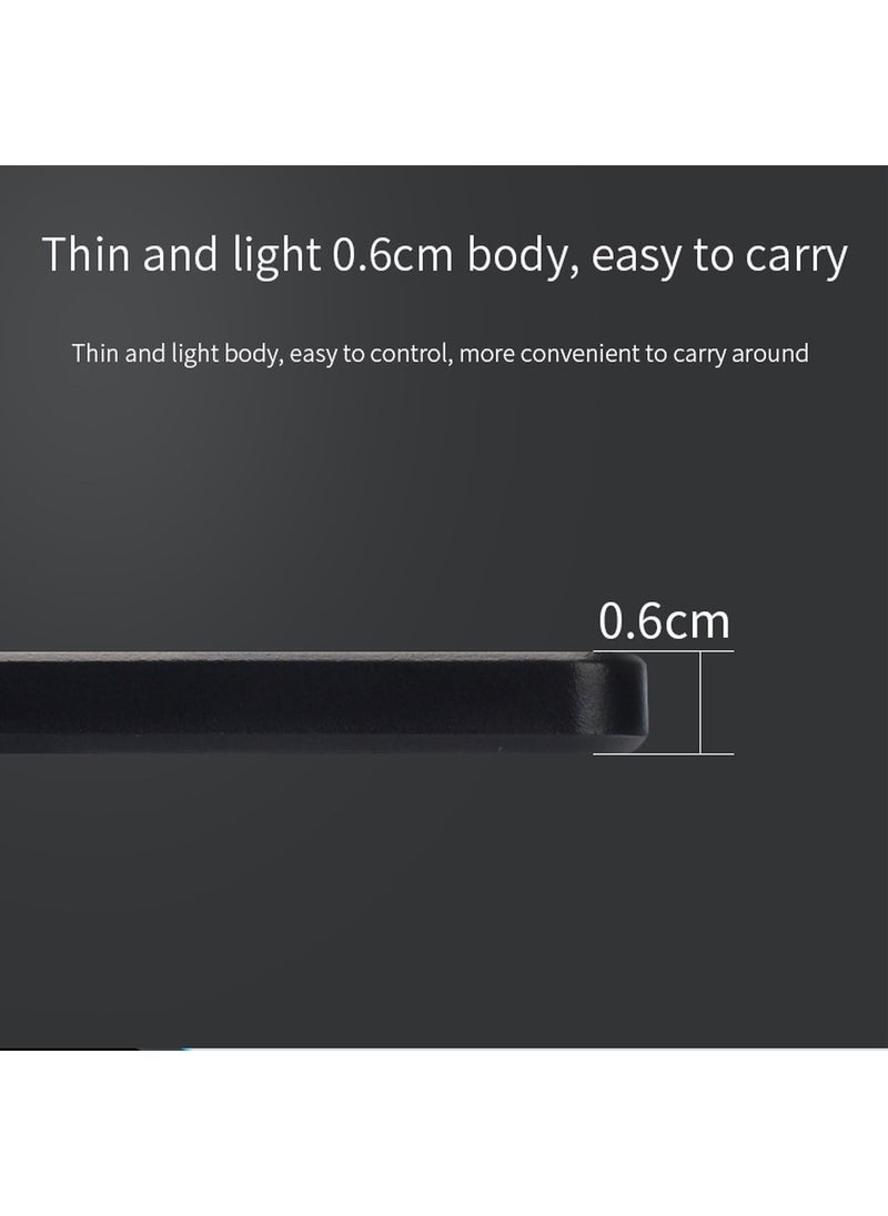 Megamus لوحة رسم رقمية LCD بحجم 12 بوصة مع قلم كتابة مخصص لتدوين الملاحظات والتدريب على الكتابة  - Image 2