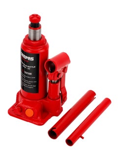 GEEPAS Hydraulic Bottle Jack-6T, Load Capacity 6 Ton, Minimum Height 216mm, Maximum Height 413mm, Lifting Height 127mm, Adjustable Height 70mm  - Image 1