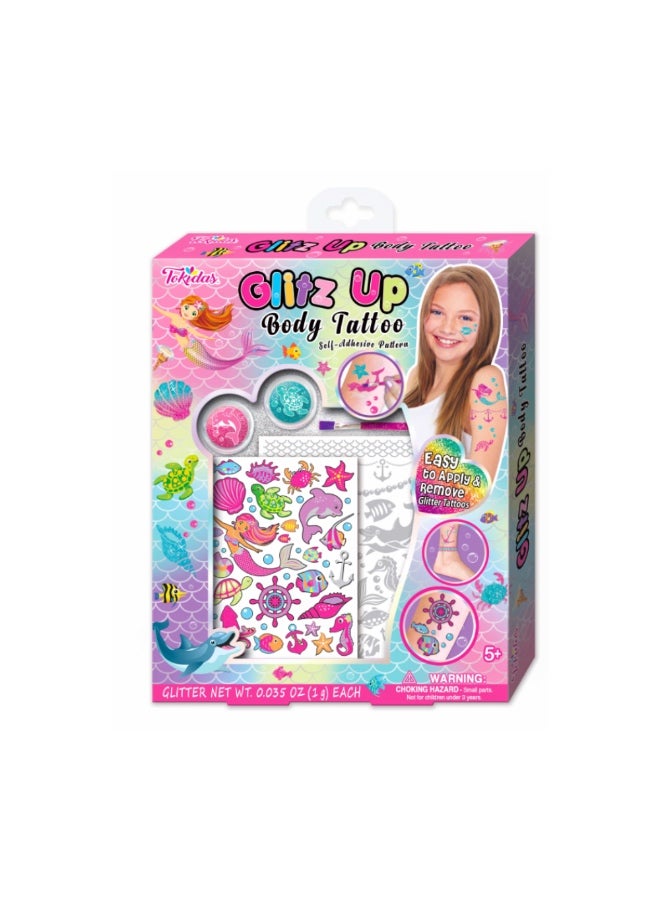 Tokidas Glitz UP Body Tattoo - Image 1