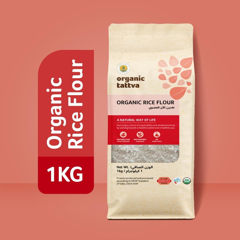 Organic Tattva Organic Rice Flour - 1 kg - Image 4