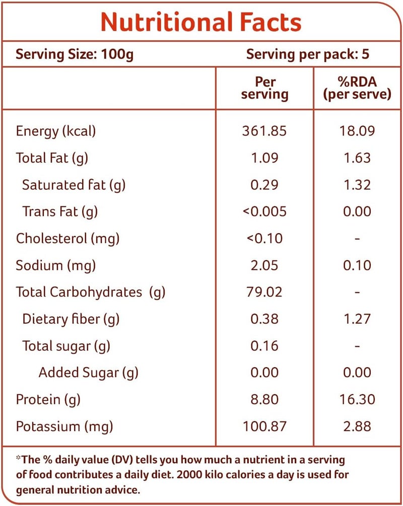 Organic Tattva Organic Rice Flour - 1 kg - Image 2