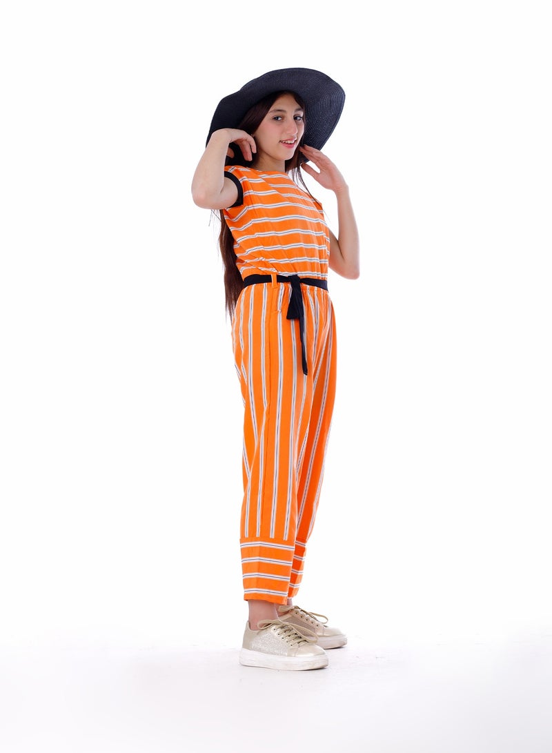 Girls Summer Jumpsuit