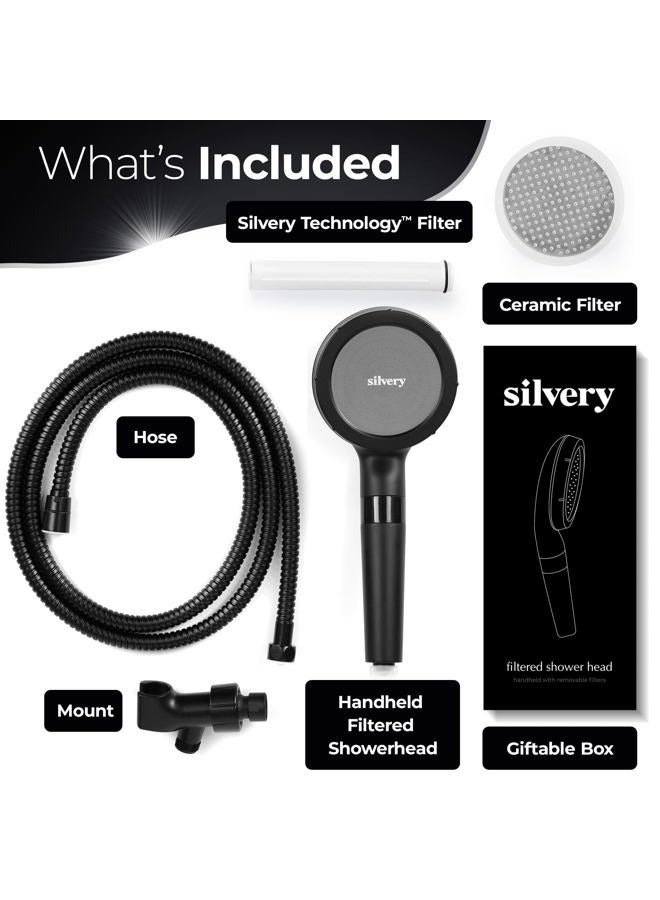 Silvery Handheld_Filtered_showerhead_Dark_Gray - Image 5