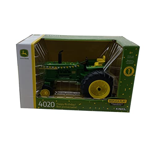 John Deere 116 Scale Happy Birthday 4020 Tractor - Image 5