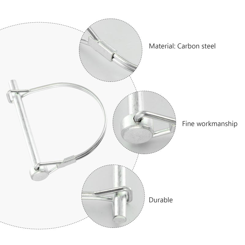 Hitch Pin for Trailer Couplers with Spring Loaded Latch and Quick Release - Image 4