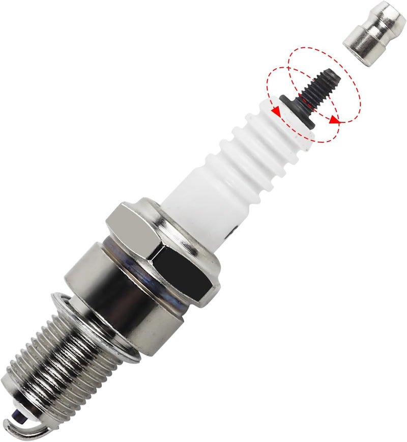 FLYPIG F7TC Standard Powersports Spark Plug For GCV160 GCV190 GX120 GX160 GX200 GX240 GX270 GX340 GX390 Generator Lawnmower Tractor Rototiller Water Pump Go Kart Mini Bike Tillage Polishing Machine - Image 5