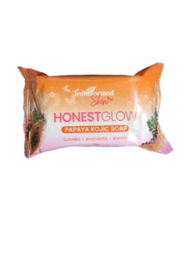 Honest Glow Papaya Kojic Soap 100 grams