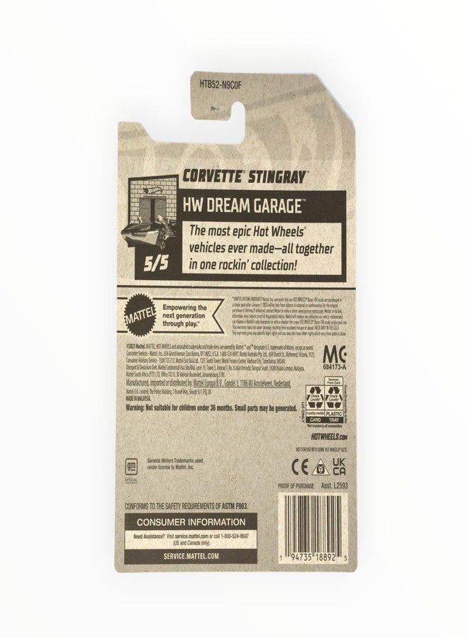 Hot Wheels Corvette Stingray, HW Dream Garage 5/5 [red] 109/250 - Image 3