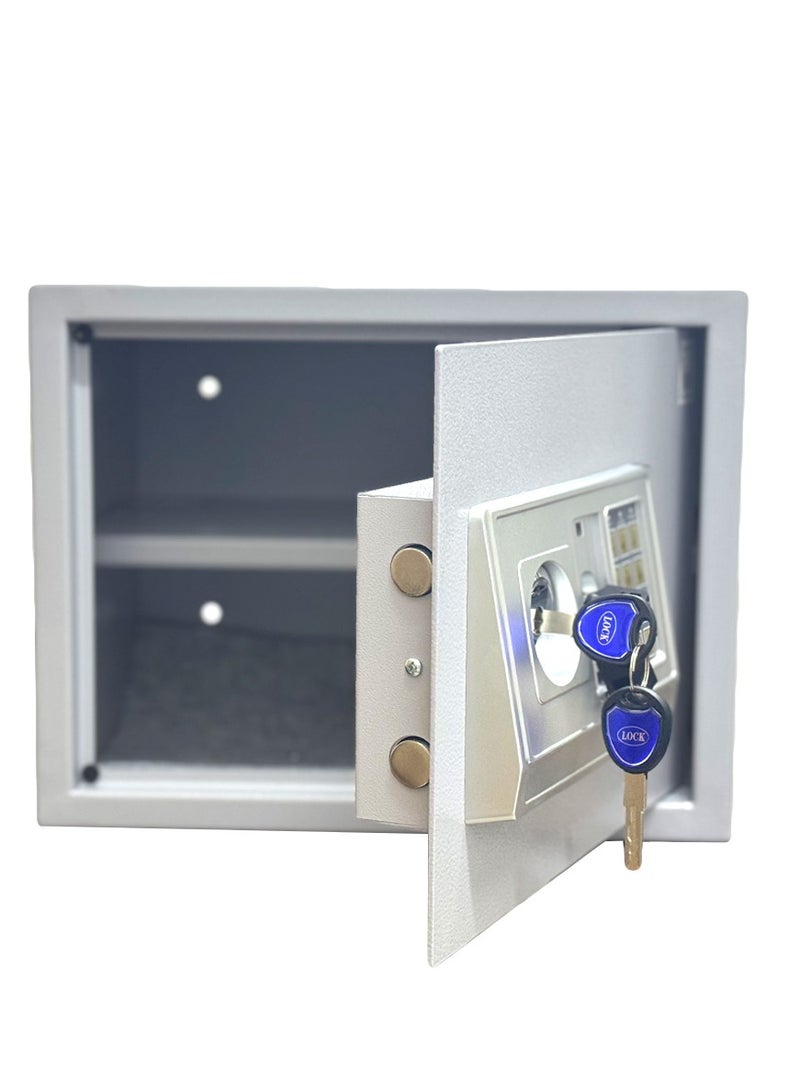 Luxury Fire-Resistant Digital Security Safe With Electronic Number Pad And Lock And Physical  Key  30*38*30  CM - Image 2