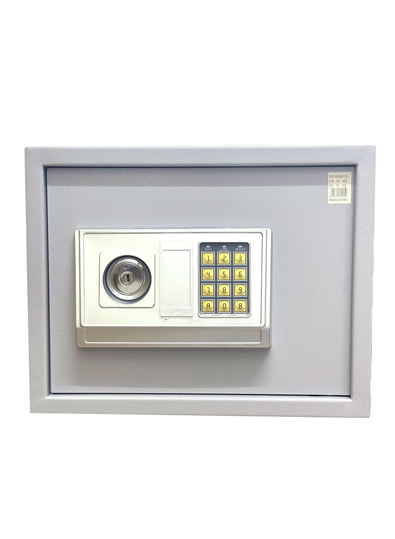 Luxury Fire-Resistant Digital Security Safe With Electronic Number Pad And Lock And Physical  Key  30*38*30  CM - Image 3