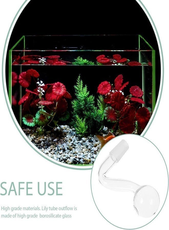 Pack of 06 14mm Fountain Inflow Pipe Aquarium Filter Tubing For Aquarium Planted Fish Tank - Image 3