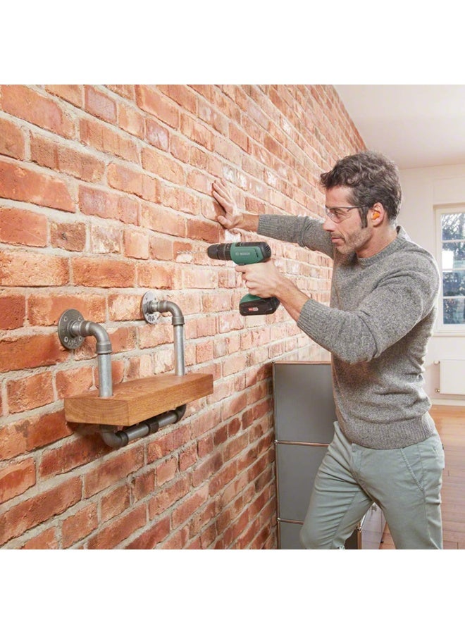 Bosch Diy Tools 06039C8171 Universalimpact 18 Cordless Combi Drill With Two 18 V Lithium-Ion Batteries