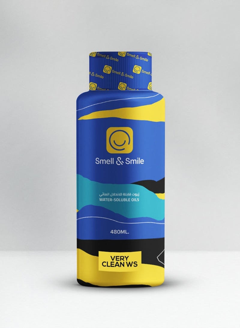 SMELL & SMILE Smell and smile, Very Clean Water-Soluble Oil - 480ml
