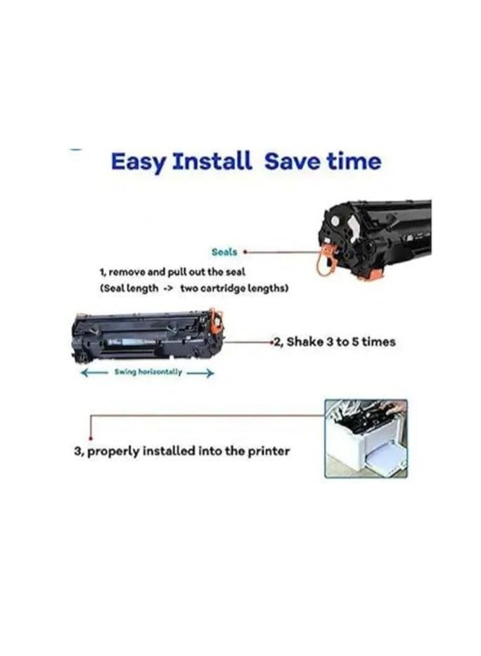 Terabyte CF280A Compatible Toner Cartridge for use in Laserjet Pro 400 M401a M401d M401n P2030 2035 P2050 Printer - Image 2