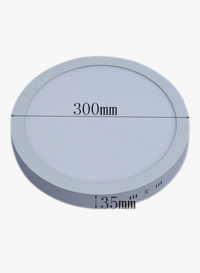 NIBEMINENT LED Round Panel Light Warm White - Image 3