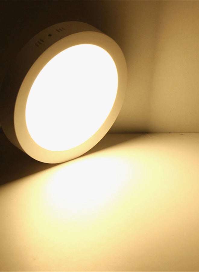 NIBEMINENT LED Round Panel Light Warm White - Image 4