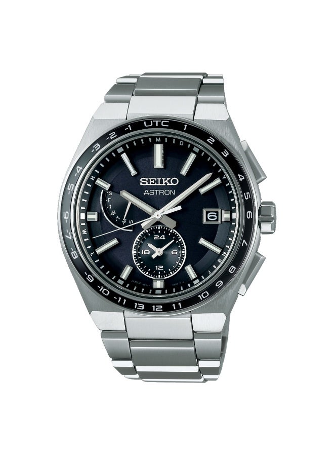 سيكو Seiko Astron NEXTER SBXY039 Titanium Radio Solar Analog Men`s Watch - Image 1