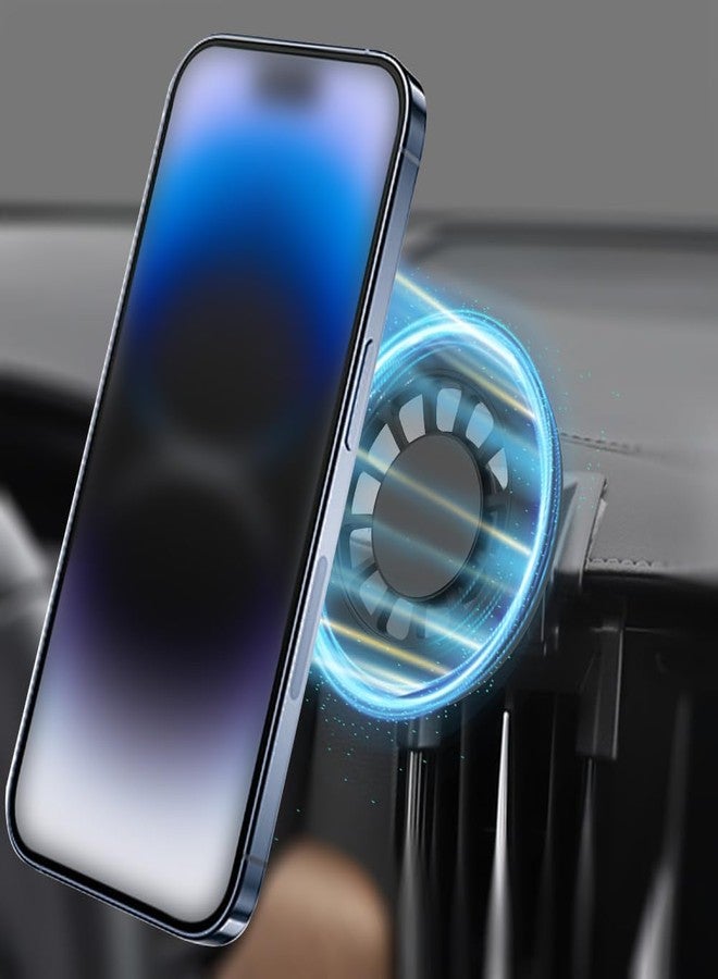 Zchan Car Phone Holder Mount for Volvo S90/V90 2017-2025 Car Accessories Car Mount 360°Rotation for Car Phone Holder Magnetic Hands Free Compatible with iPhone Samsung Smartphones - Image 1