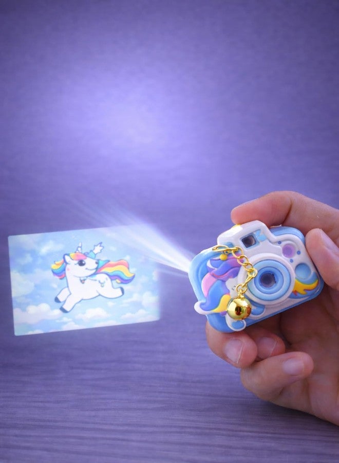 Camera Projector Keychain for Kids (Pack of 2) | Cute Cartoon Camera Key Ring with Mini Projection Keychain for Girls | Birthday & Return Gifts - Image 5