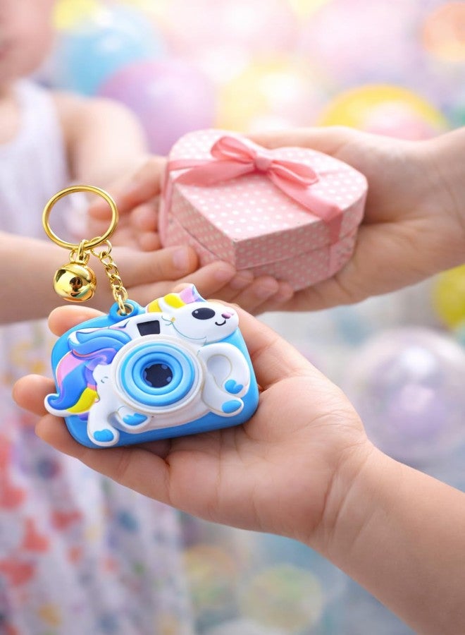 Camera Projector Keychain for Kids (Pack of 2) | Cute Cartoon Camera Key Ring with Mini Projection Keychain for Girls | Birthday & Return Gifts - Image 4