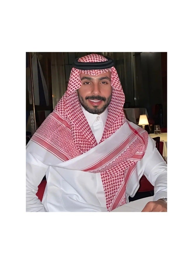 دريمزون وشاح شماغ رجالي عربي - Image 4