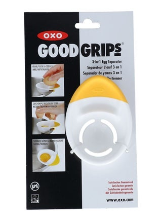 OXO 3-in-1 Egg Separator White and Yellow - pzsku/Z3FF6F18427F01EE03977Z/45/_/1693633393/7393cecc-d7de-4c69-aa10-d004baae0190