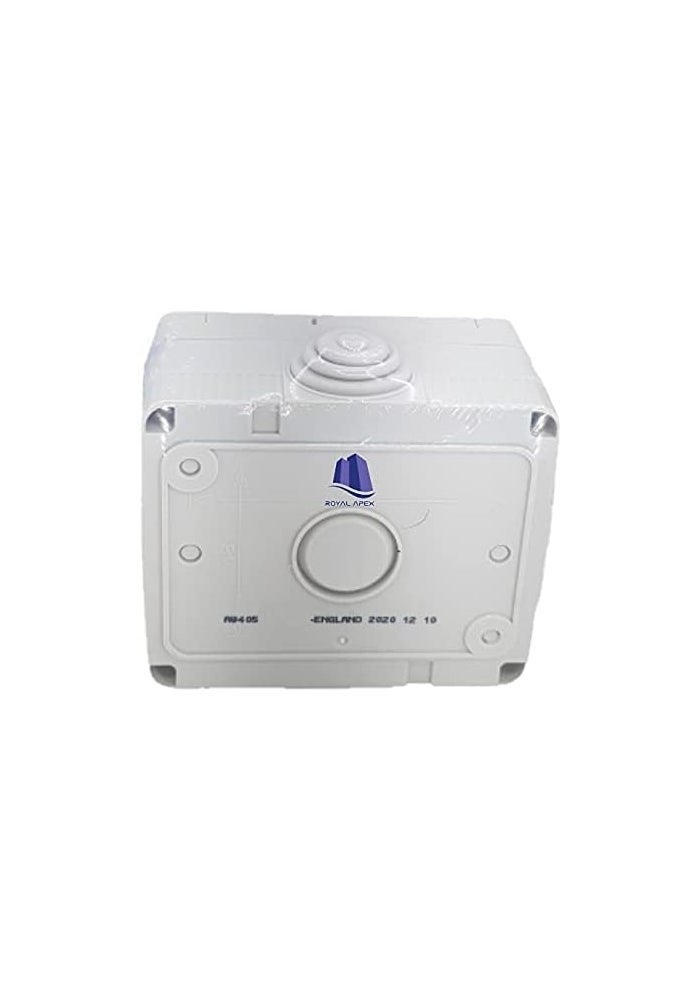 Royal Apex Outdoor Waterproof Weatherproof Switch Socket IP55 Grey (3 GANG 2 WAY SWITCH) - Image 2