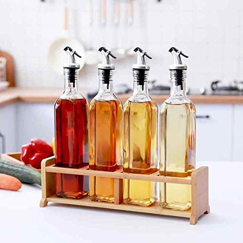 C V Cartvilla Olive Oil Dispenser Glass Oil Bottle Set 1 - Image 2