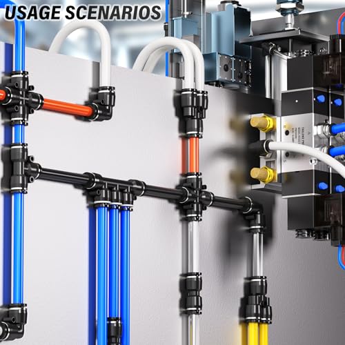 TAILONZ PNEUMATIC 8mm or 5/16 inch OD 5mm ID Polyurethane PU Air Hose Pipe Tube Kit 10 Meter 32.8ft - Image 5