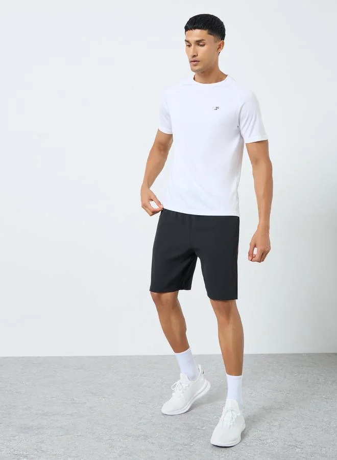 Styli Active Men Regular Fit Athleisure Running Shorts