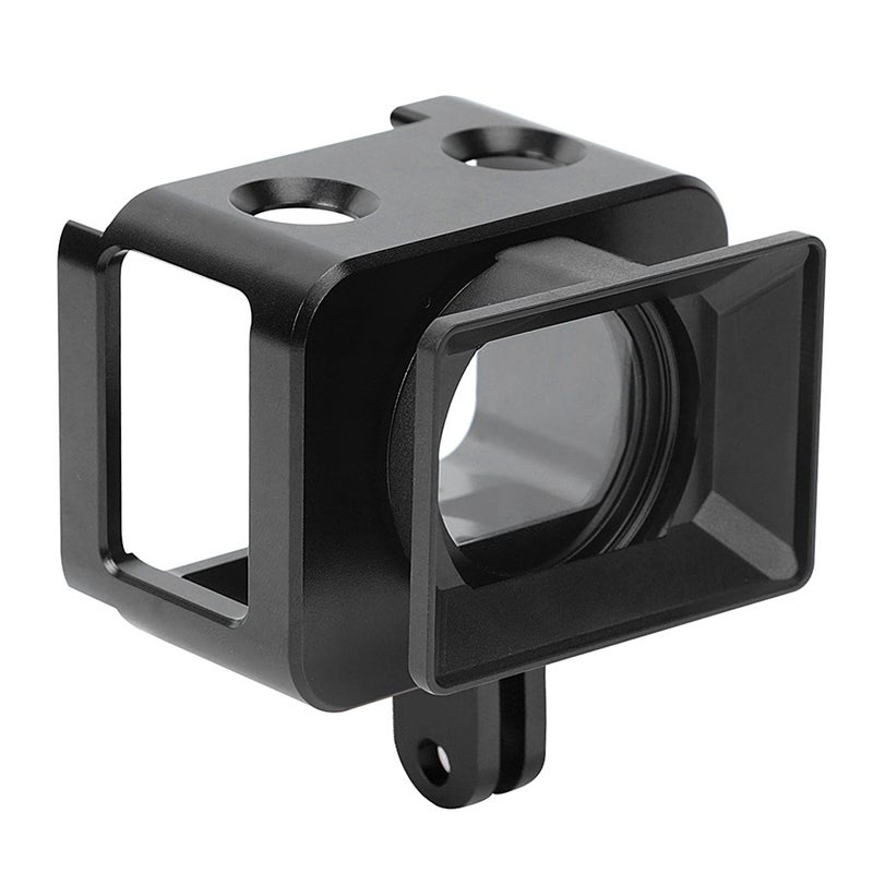 PU387B Aluminium Alloy Camera Protection Cage with UV Filter Lens Hood Sports Cameras Accessory for Sony RX0 II - Image 3